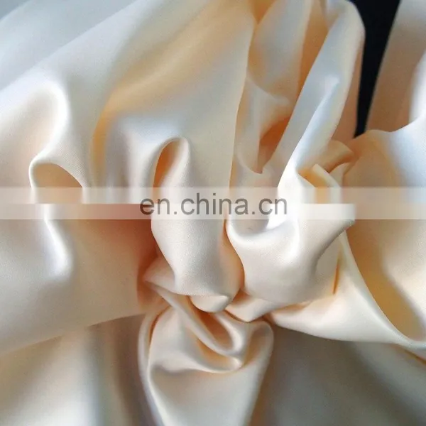 Chinese Hot Sale 100% Polyester Heavy Satin for Dresses photo-3