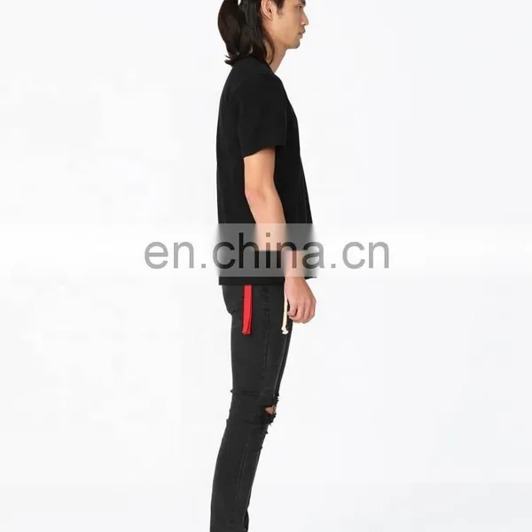 DiZNEW Custom Mens Logo 100% Cotton Plain T-shirt Embroidered Hot Sale Made In China photo-5