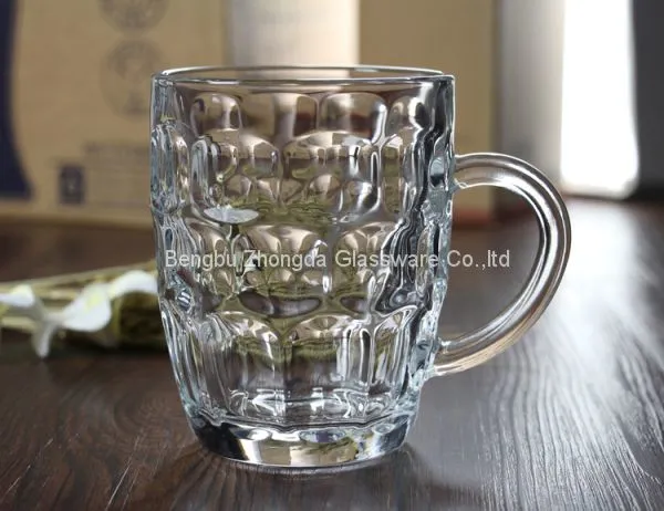 Engrave Logo Glass Mug With Handle photo-5