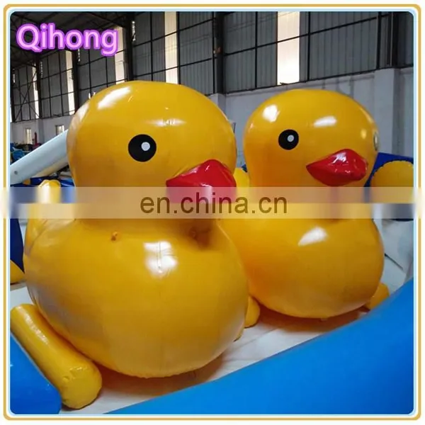 Custom High Quality Giant Inflatable Yellow Duck for Water Resort Promotion photo-2
