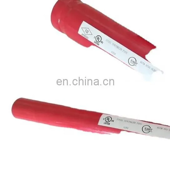 Welded Steel Fire Fighting System Pipe With Grooved End photo-6