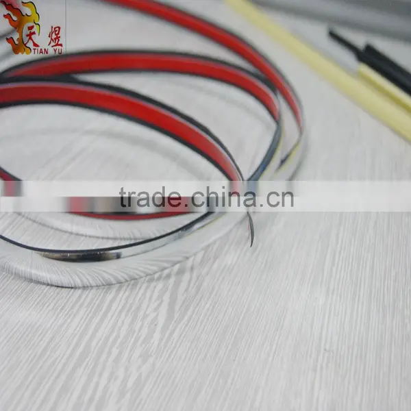 Pvc Galvanized Chrome Metal Strips Decorative Edge Banding for Furniture and Car photo-2