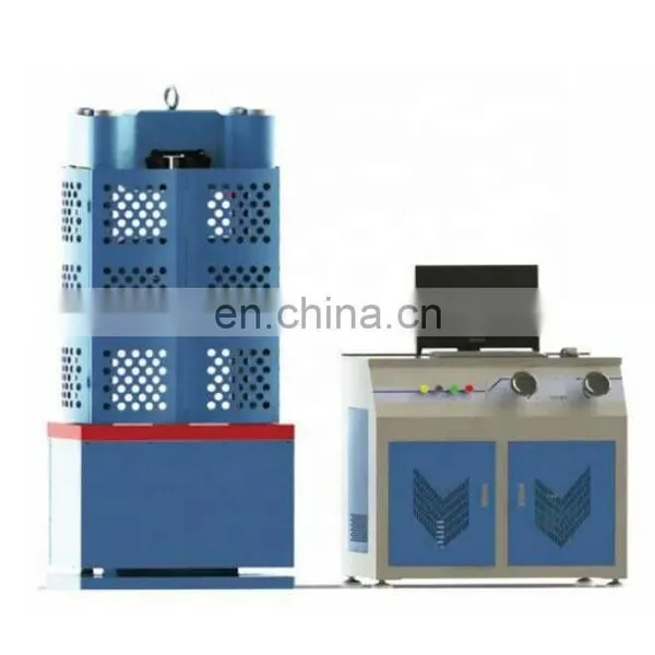 T-BOTA Steel Rebar Hydraulic Tensile Strength Universal Testing Machine photo-3