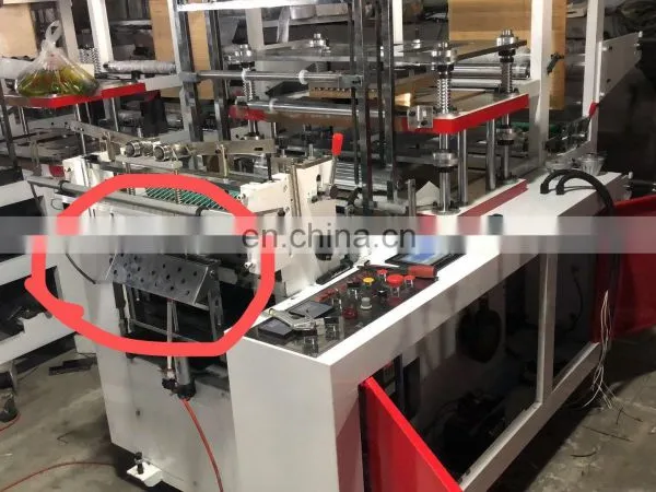 Two Layers pe Gloves Manufacturing Machinery photo-3