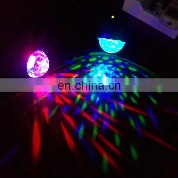 2019 Sound Control Custom Magic Disco Ball Laser Light Moving Lights Portable Colorful 5v 3w Usb LED Using Disco Light RGB 30 80 photo-4