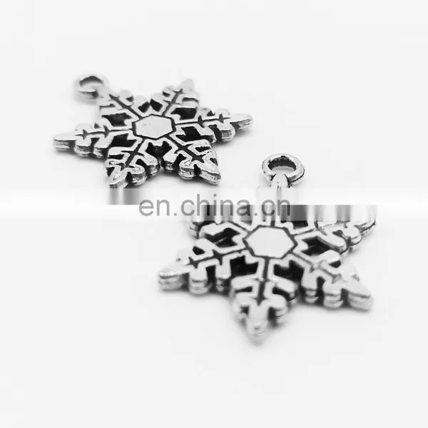 Good Price Metal Making Accessories Metal Double Hole Hollowing Out Crescent Shape Charm Pendant Zinc Alloy Jewelry photo-4