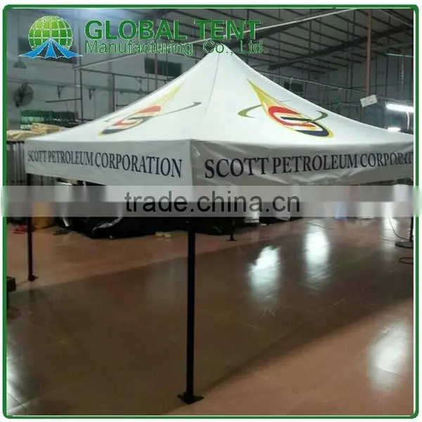 Custom Print Alumnium Folding Trade Show Tent 3x3m ( 10ft X 10 Ft), Printed Canopy & Valance, Back Wall&1 Half Side Wall photo-2