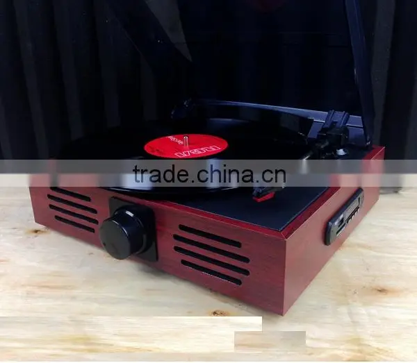 Classical Vinyl Turntable Record Player photo-2