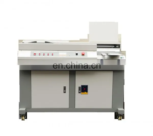 Top Quality Semi-Automatic Hot Glue Book Perfect Binder Binding Machine With Independent Side Glue photo-5
