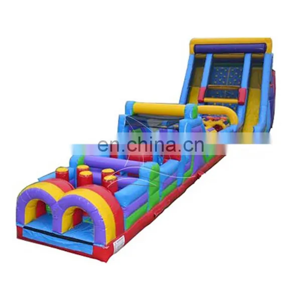 Customized Cheap Outdoor Inflatable Obstacles Castle photo-2