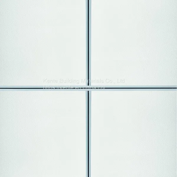 Mineral Fiber Acoustic Suspended Ceiling Ceiling Panels Acoustic Ceiling Panels photo-3