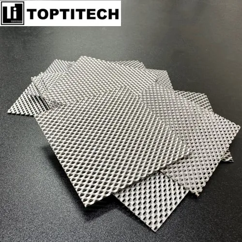 2.0mm Titanium Expanded Mesh for Electrolyzer – Electrode Substrate, Current Collector and Gas Diffusion Layer