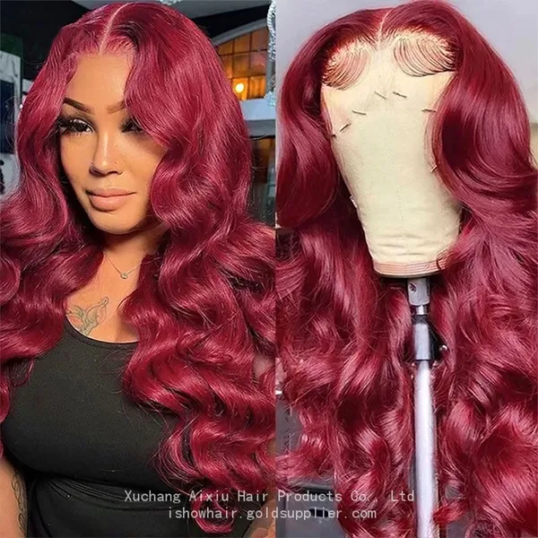 99j#body Wave Lace Front Wig Human Hair Wigs 13X4 Ginger Lace Front Wig