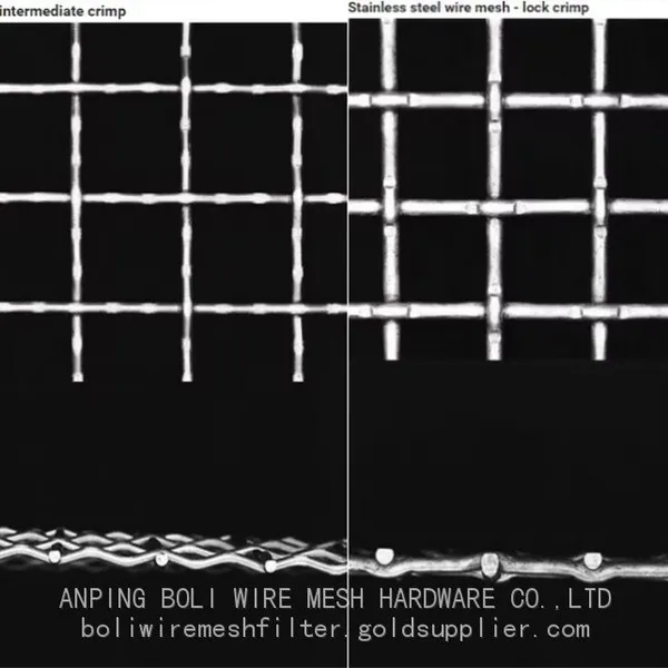 High-quality 304 Stainless Steel Screen Woven Decorative Crimped Wire Mesh ss 304 Ss316 Wire Screen Wire Mesh Screen/