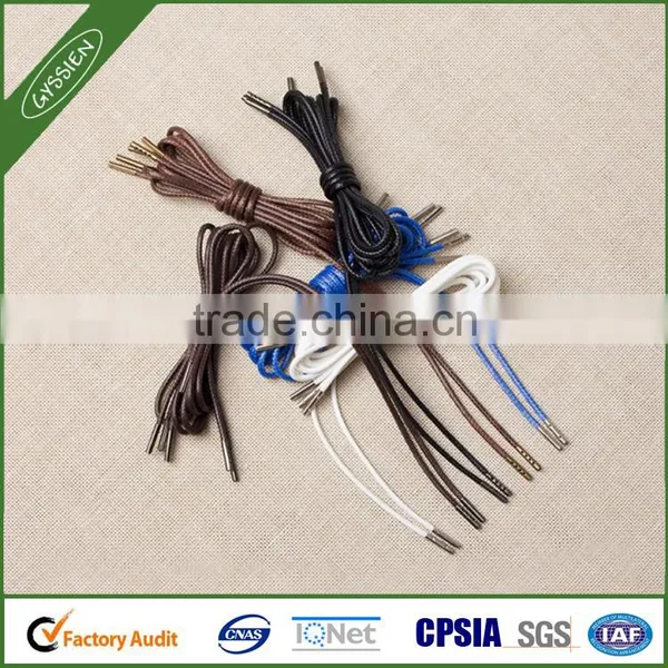 Cotton Fabric Recycled Polyester Shoelaces