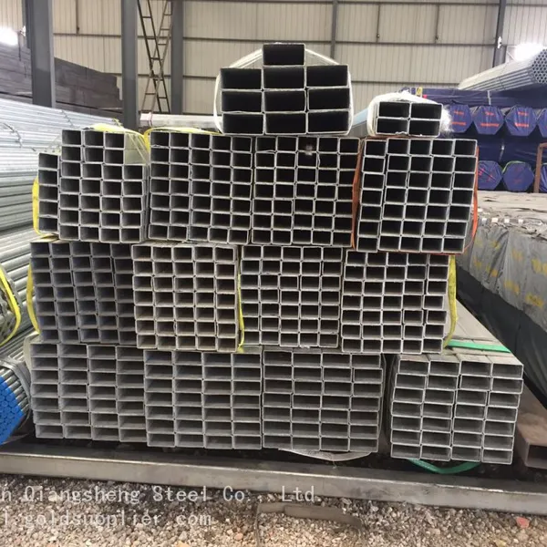 Hot Dipped Galvanized Square Tubes / 20*20-200*200MM