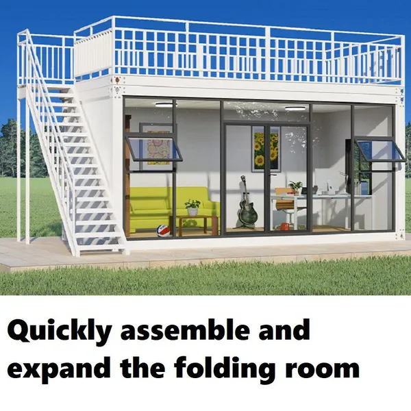 Double Wing Folding Expansion Room Container Room photo-4