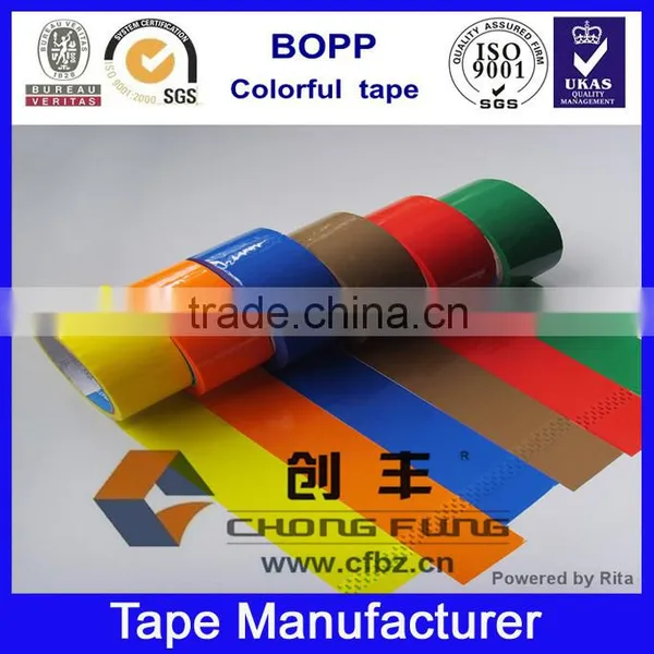 BOPP Colored Adhesive Packing Tape for Gift Packaging photo-5