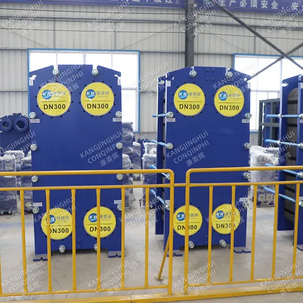 High Energy Efficiency Plate Heat Exchanger, DN50 Flange Connection, 304SS, 1.6MPa Industrial Grade photo-2