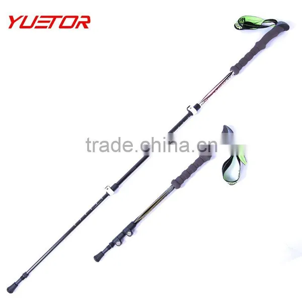 External Quick Lock 80% Carbon Fiber Trekking Pole Climbing Stick Supplier's Choice photo-4