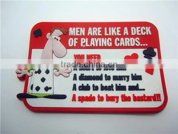 Promotion Novelty Funny Cheap Custom Fridge Pvc Soft Magnet photo-2