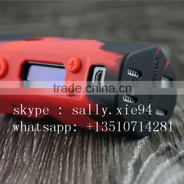 2016 New Arrival 18650 Cells Hugh Power RX200W,Best TC Box Mod Reuleaux RX200 Silicone Case photo-5