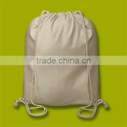 Drawstring Cotton Bag Without Print 2015 photo-3