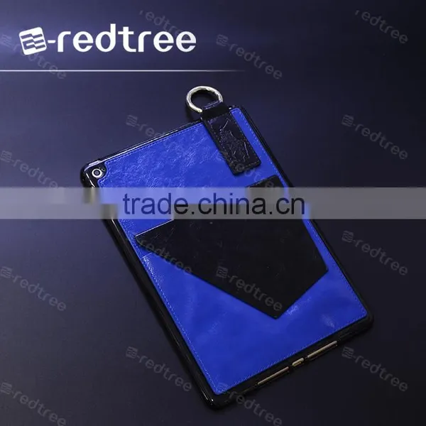New Arrival Foldable Stand Card Holder Leather Case For IPad Tablet Case photo-3