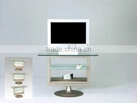 Modern TV Stand/ Rotatable TV Showcase