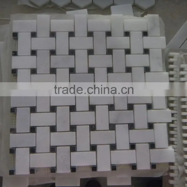 Hot Eastern White Marble Mosaic (HMM-072) on Sales photo-3