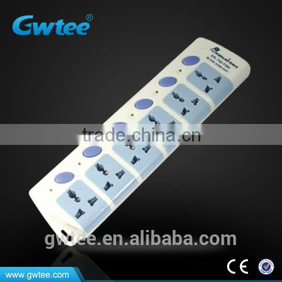 2-gang Universal Standard Multi Electrical Socket FXD-303 photo-5