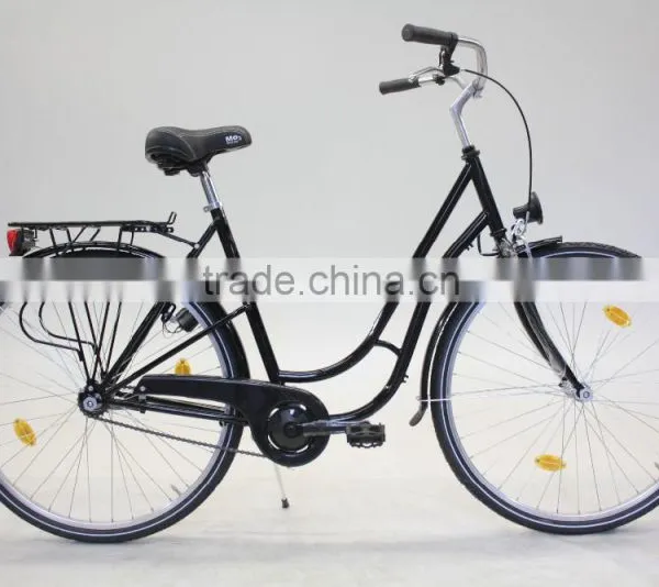 26 Inch Hot Seling Cheap Dutch Style Vintage Bike With Dynamo-powered Lamp for Women