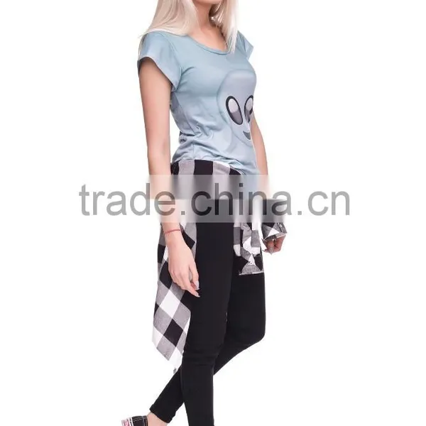 OEM Brand New 3D Print Latest Dri Fit T Shirt Design China Factory photo-6