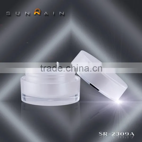 Empty Cream Jar Plastic Cream Jar Cosmetic Acrylic Cream Jars photo-2