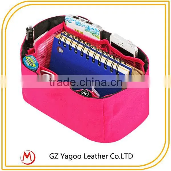 Newest Canvas Non-zipper Cosmetic Bags Cases With Compartments photo-5
