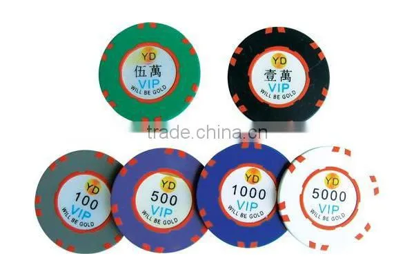 14 Gram Clay Poker Chips With Custom Designs photo-5