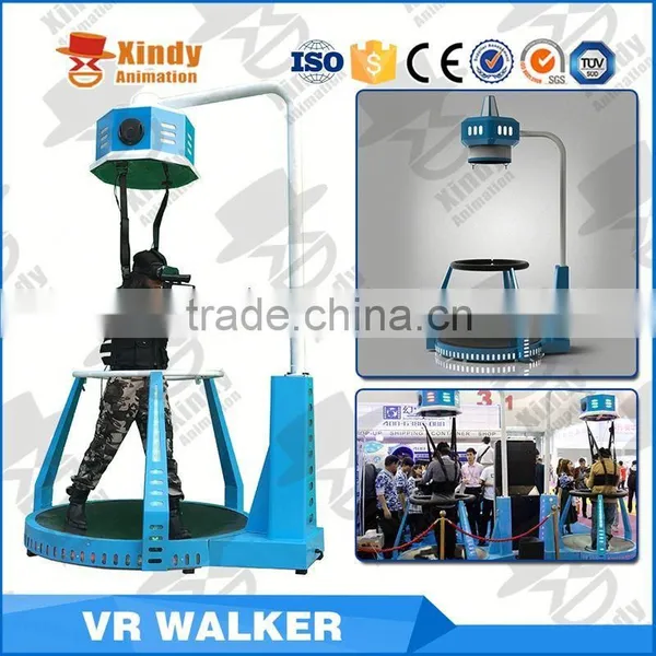 New Arrival Google vr Omni VR Treadmill 9d Virtual Reality Cinema Supplier's Choice photo-2