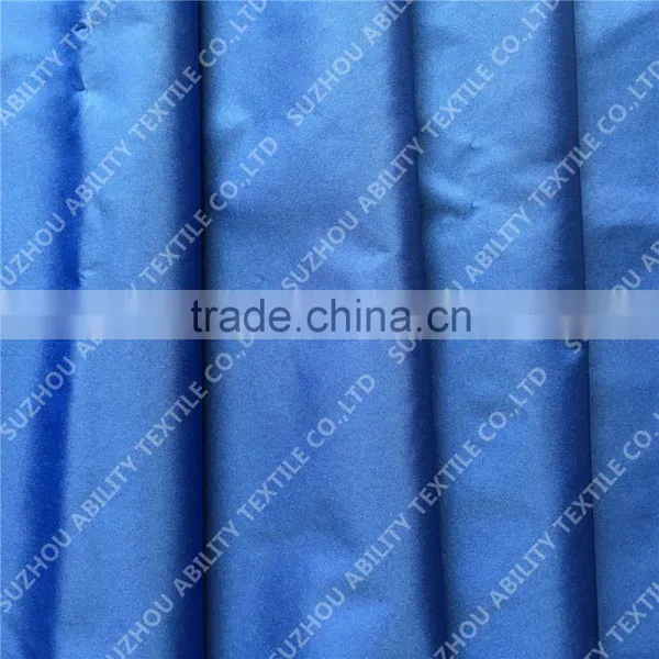 Polyester Pongee Waterproof Fabric/100 Polyester Pongee Lining Fabric photo-4