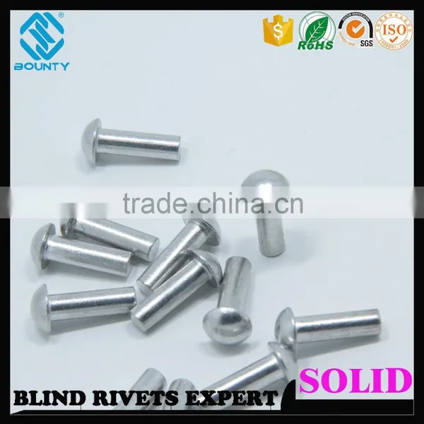DOME HEAD ALUMINUM SOLID RIVETS photo-3