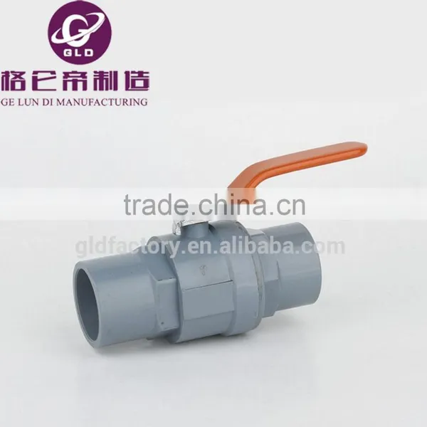 GLD Plastic High Pressure Ball Valve Female Thread Ball Valve for Hydraulic Machine