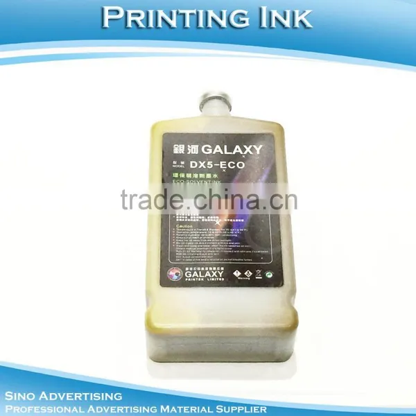 Used For DX5 DX7 Print Head 100% Original Galaxy ECO Solvent Printing Ink photo-5