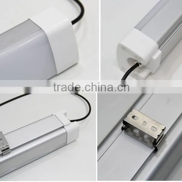 Ip65 Led Tri-proof Fixture ETL TUV DLC SAA Led Linear High Bay Light 20w 30W 40W 50W 60W 80W 100W 120W 1-8ft 30-240cm photo-6