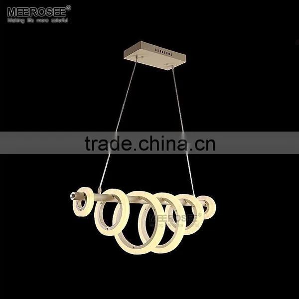New Arrival LED 6-Ring Suspension Light Acrylic Circle Lamp MD83080 photo-4