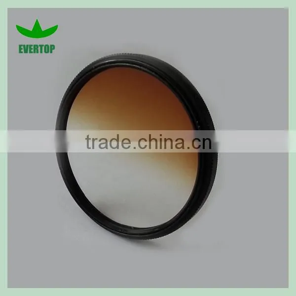 TS-GCF DSLR Camera Gradual Color Filter,gradual Brown Color Filter,Color Graduated Brown Lens Filter photo-2