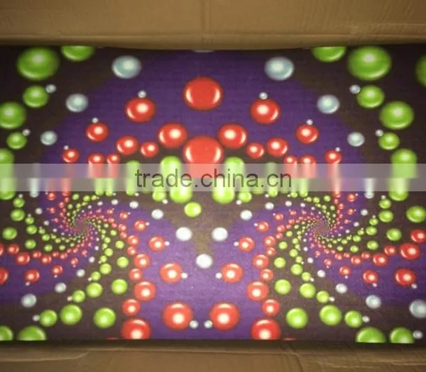 Non-woven Printing Rubber Mat Printed Fabric Door Mat photo-3