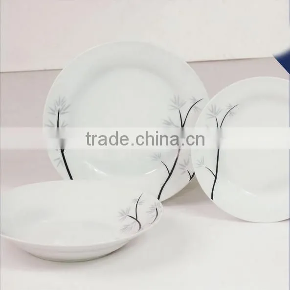 Good Quality Super White Porcelain Plate Wholesale Modern Dinnerware photo-5