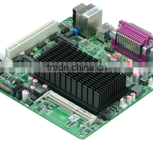 Atom N2800 1.86G Dual Core IPC POS Fanless Motherboard H25_28 6.5W Low-power DDR3 6RS232 24bit Single Channel LVDS Wake PXE PCI photo-4