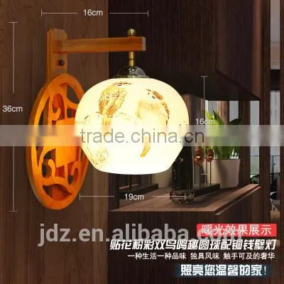 220V 110v E27 Led Lamp UL RoHS SAA CE CE Led Wall Mount Reading Lamp Bamboo Ceramic Lamp and Wall Light Wall Lamp