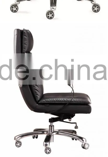 High Back Executive Leather Chair With Headrest photo-2