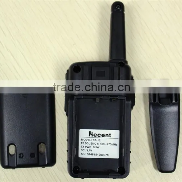 2016 New 1 Watt UHF 400-480mhz Two Way Radio CE ROHS Approval photo-3